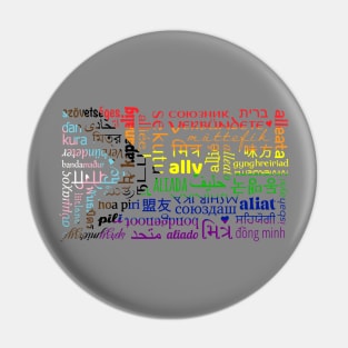 Ally in Translation Pin