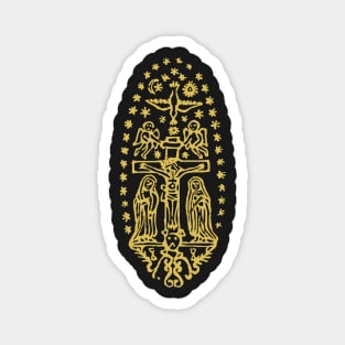 Coptic Jerusalem Tattoo - Crucifixion Magnet