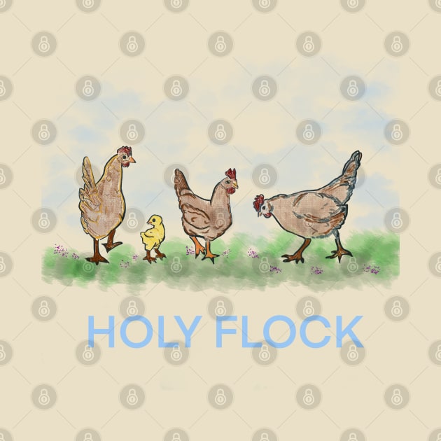 Holy flock by Makaykay