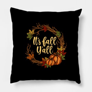 It's Fall Y'all - Happy Pumpkin Deco Gift Pillow