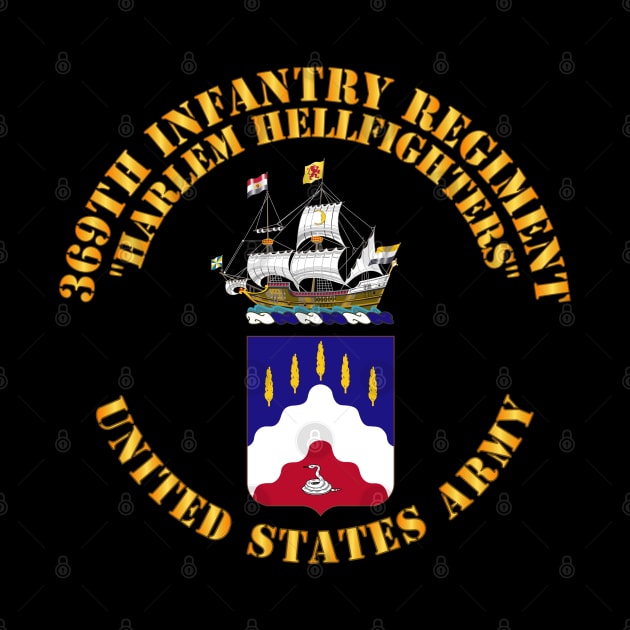 COA - 369th Infantry Regiment - Harlem Hellfighters wo Drop Shadow by twix123844