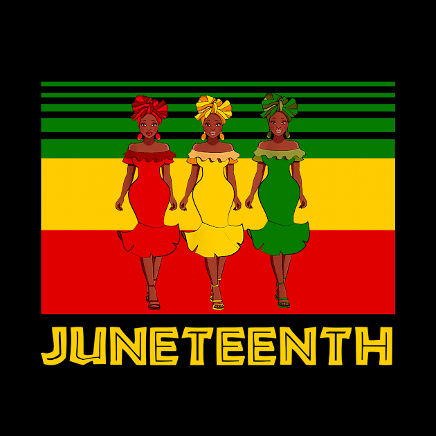 Woman Juneteenth american african pride by Dianeursusla Clothes