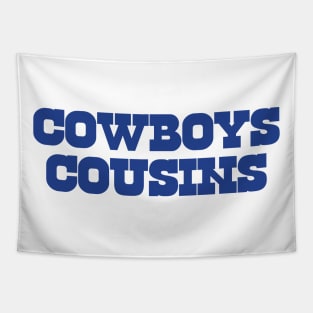 Cowboys Cousins Tapestry