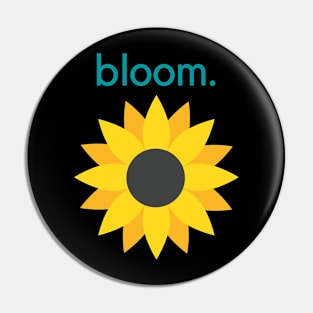 Simple Sunflower Bloom! Pin