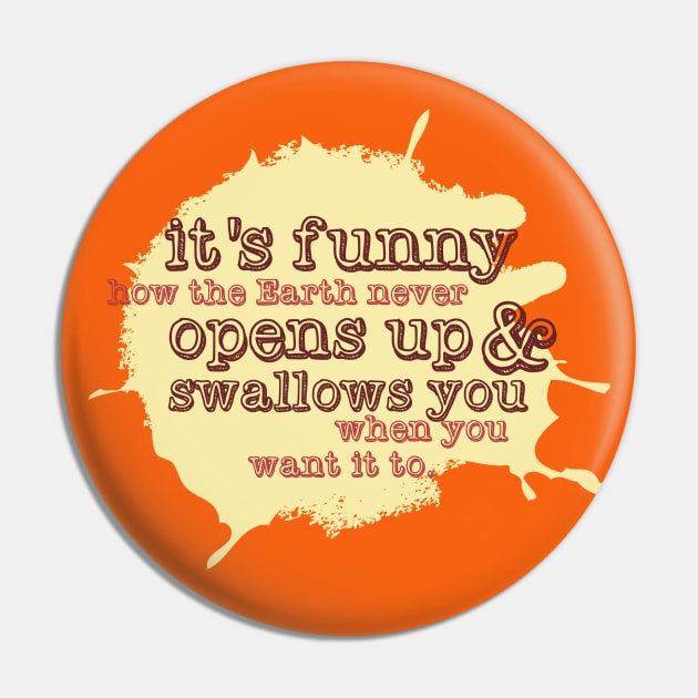 "It's funny how the Earth never opens up and swallows you..." (A classic Xander quote from Joss Whedon's classic cult tv show "Buffy the Vampire Slayer") Pin by WitchDesign