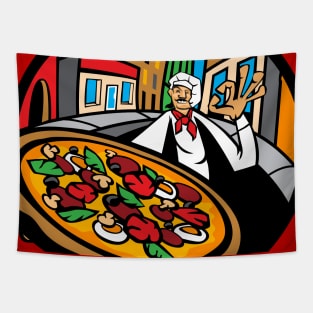 Pizza Tapestry