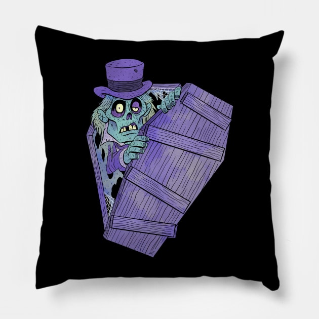 Coffin Breaker Pillow by chrisraimoart