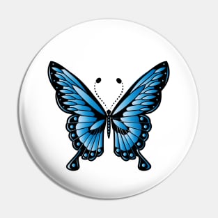 Blue Butterfly Pin