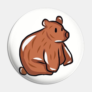 Winter Bear individual sticker Pin