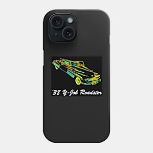 1938 GM Y-Job Roadster Vintage Classic Car Phone Case