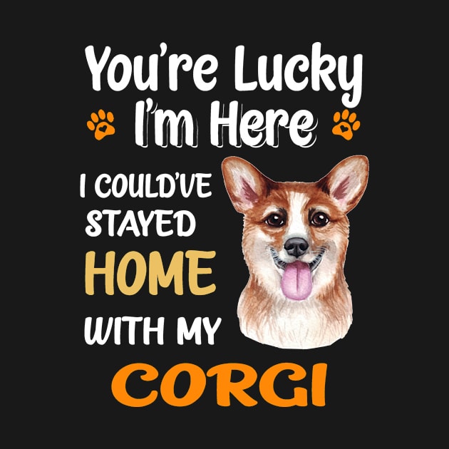 I Could Have Stayed Home With Corgi (147) by Darioz