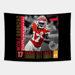 Mecole Hardman Paper Poster Tapestry