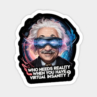 Funny Albert Einstein Magnet