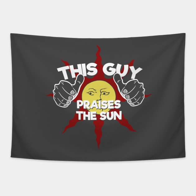 This Guy.... Praises the Sun Tapestry by spookyruthy