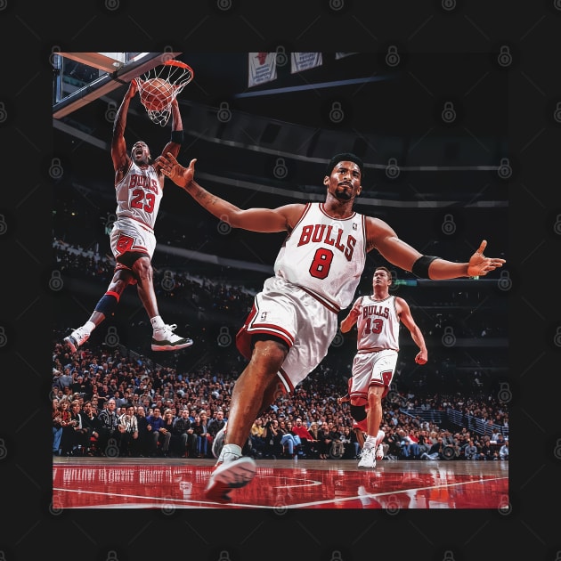 BASKETBALLART - DREAM BULLS by JORDAN-ART23