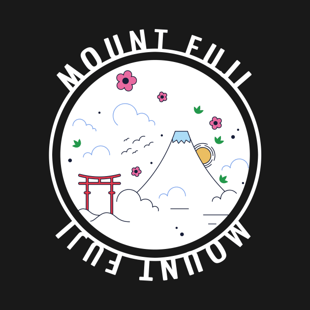 Mount Fuji by superdupertees