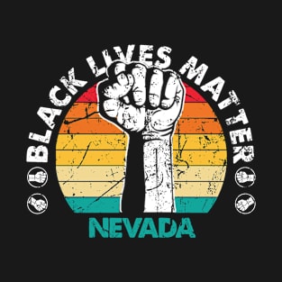 Nevada black lives matter political protest T-Shirt