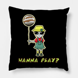 Wanna Play??? Pillow