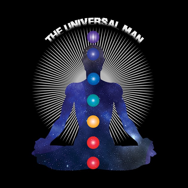 Universal Man and the Chakras by emma17