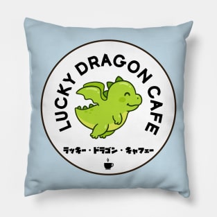 Lucky Dragon Cafe Pillow