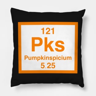 Pumpkinspicium Element (3 of 3) Pillow