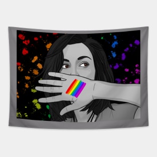 Kat Barrell Pride Tapestry