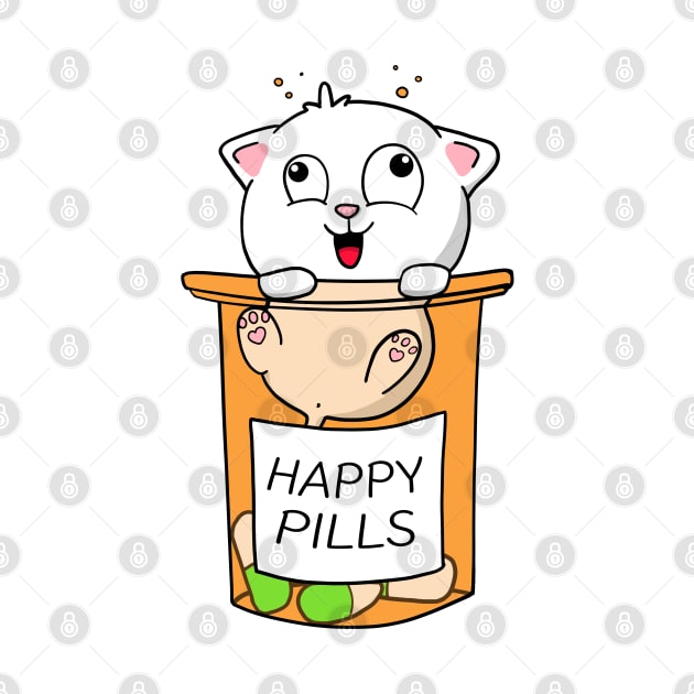 Happy Pills by TinusCartoons