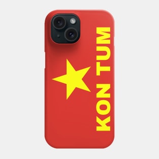 Kon Tum City in Vietnamese Flag Phone Case