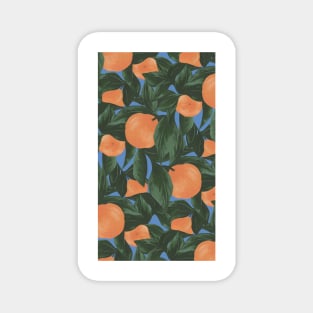 Peach Pattern Design Magnet