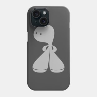 Cute Propeller Guy in Grey Phone Case