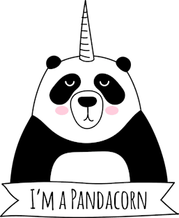 I’m a Pandacorn - Panda Unicorn Magnet