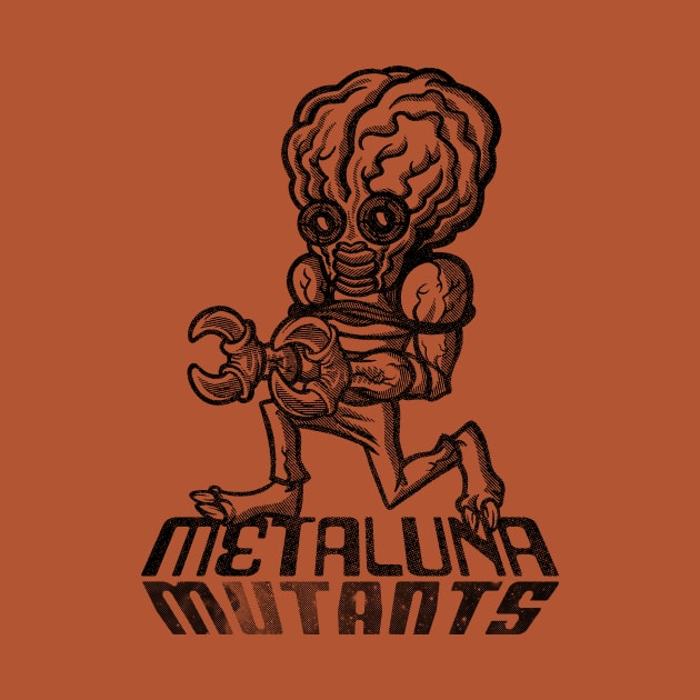 Metaluna Mutants (black) by GiMETZCO!