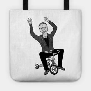 Nicolas Cage on a Tricycle Tote