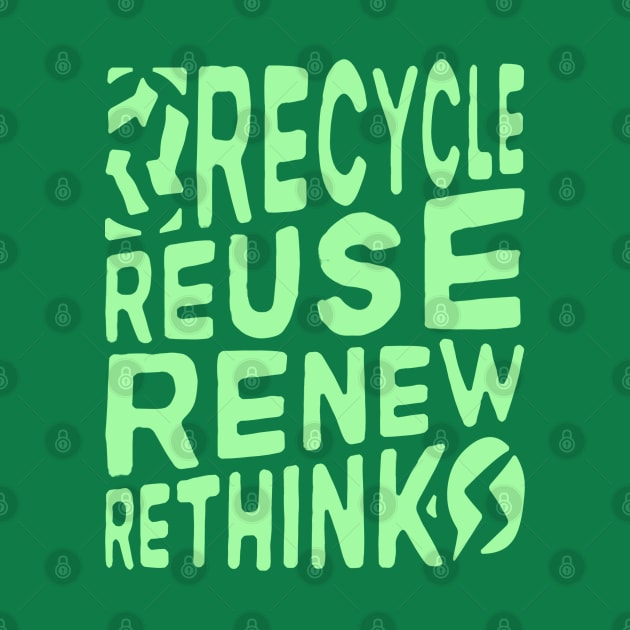 Recycle Reuse Renew Rethink Crisis Environmental Activism by alyssacutter937@gmail.com