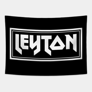 IRON TEXT || LEYTON WHITE BOX Tapestry