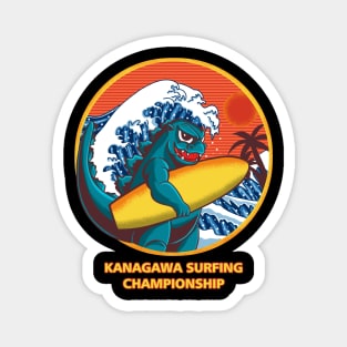 kanagawa surfing championship Magnet