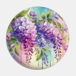 Wisteria Flower Pin