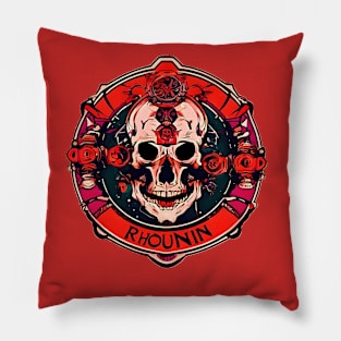 Rhounin - Skull Emblem Pillow