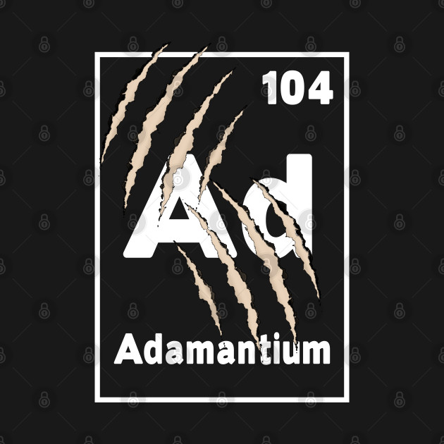 Adamantium - Wolverine - T-Shirt | TeePublic