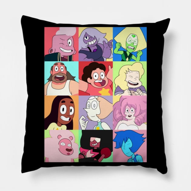 universe gems Pillow by hawardan