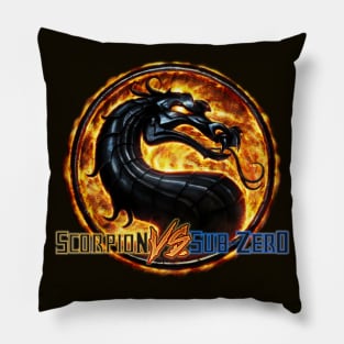 Scorpion vs Sub Zero team Mortal Kombat Pro Kompetition Pillow