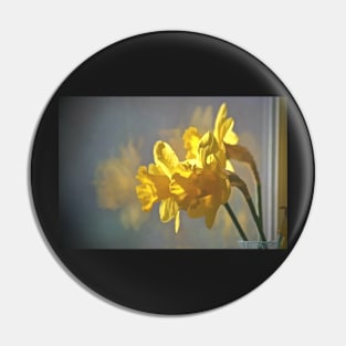 Morning Daffodils Pin