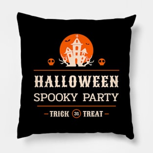 Spooky Party Pillow