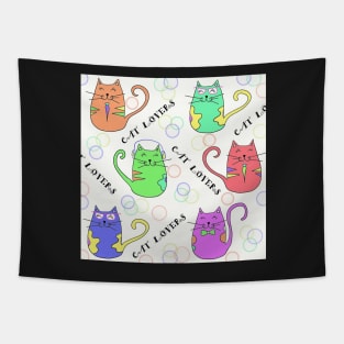 CAT LOVERS Tapestry