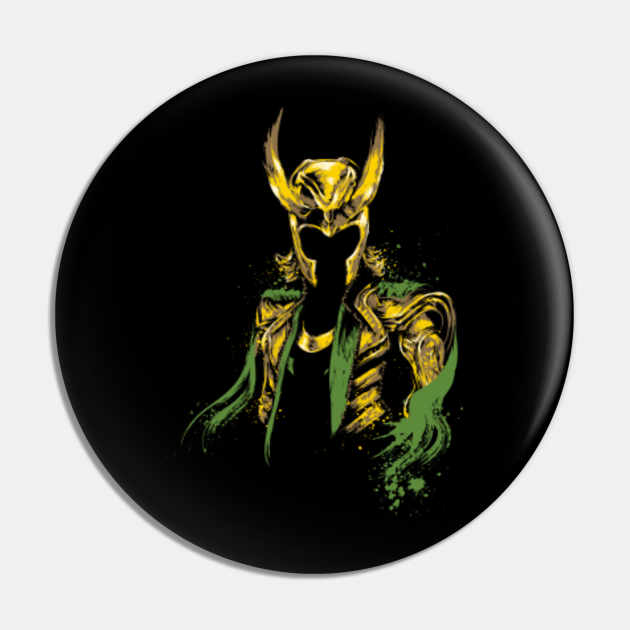 The God of Mischief - Loki - Pin | TeePublic