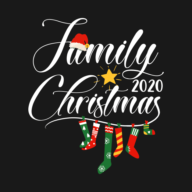 I Love My Family Cute Family Christmas 2020 by mittievance