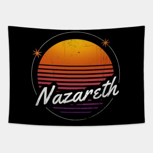 nazareth ll vint moon Tapestry