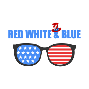 Red White And Blue Vision T-Shirt