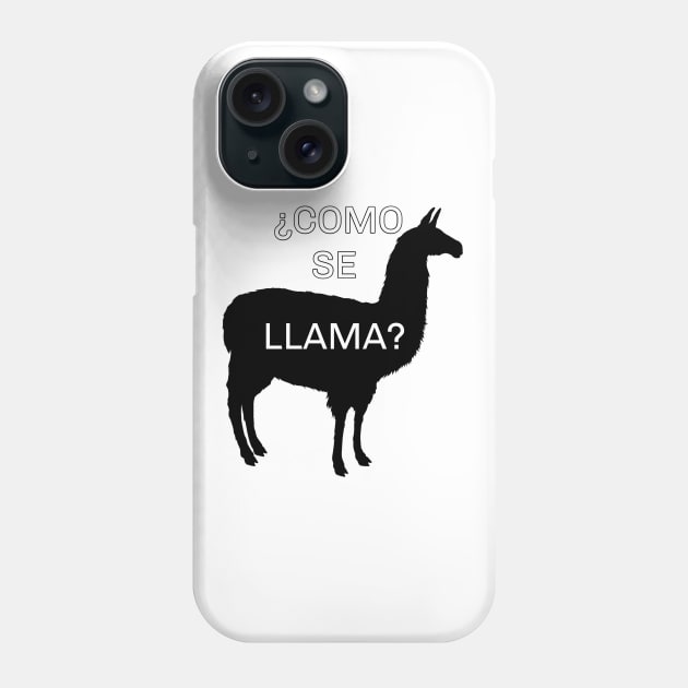 ¿Como Se Llama? Phone Case by PorcelainRose