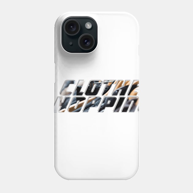 Clothes Shopping Phone Case by afternoontees